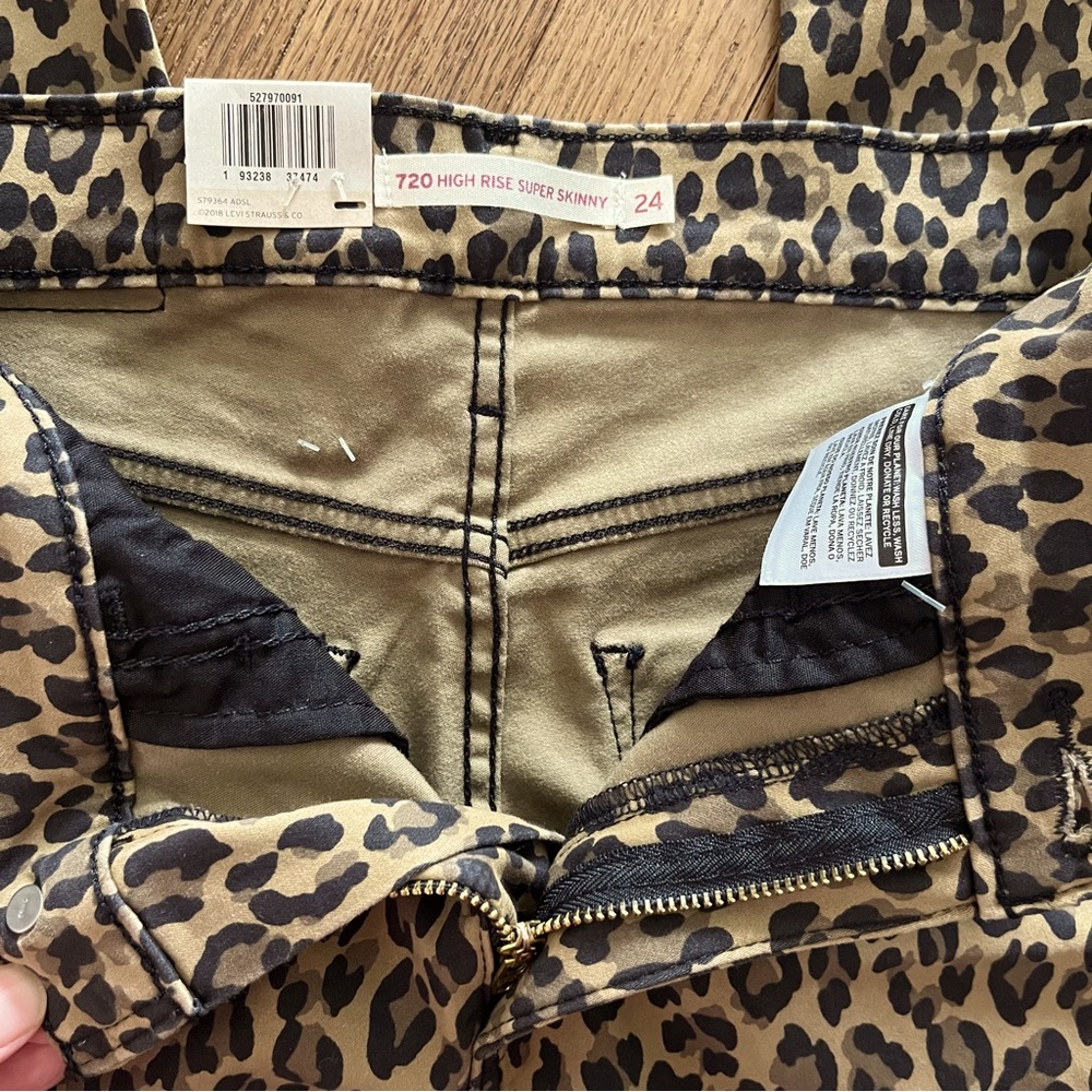 Levi’s 720 High-Rise Supper Skinny Pants 00Med W24 L30 - Picture 6 of 6